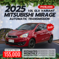 2024 Mitsubishi Mirage Hatchback GLX AT
