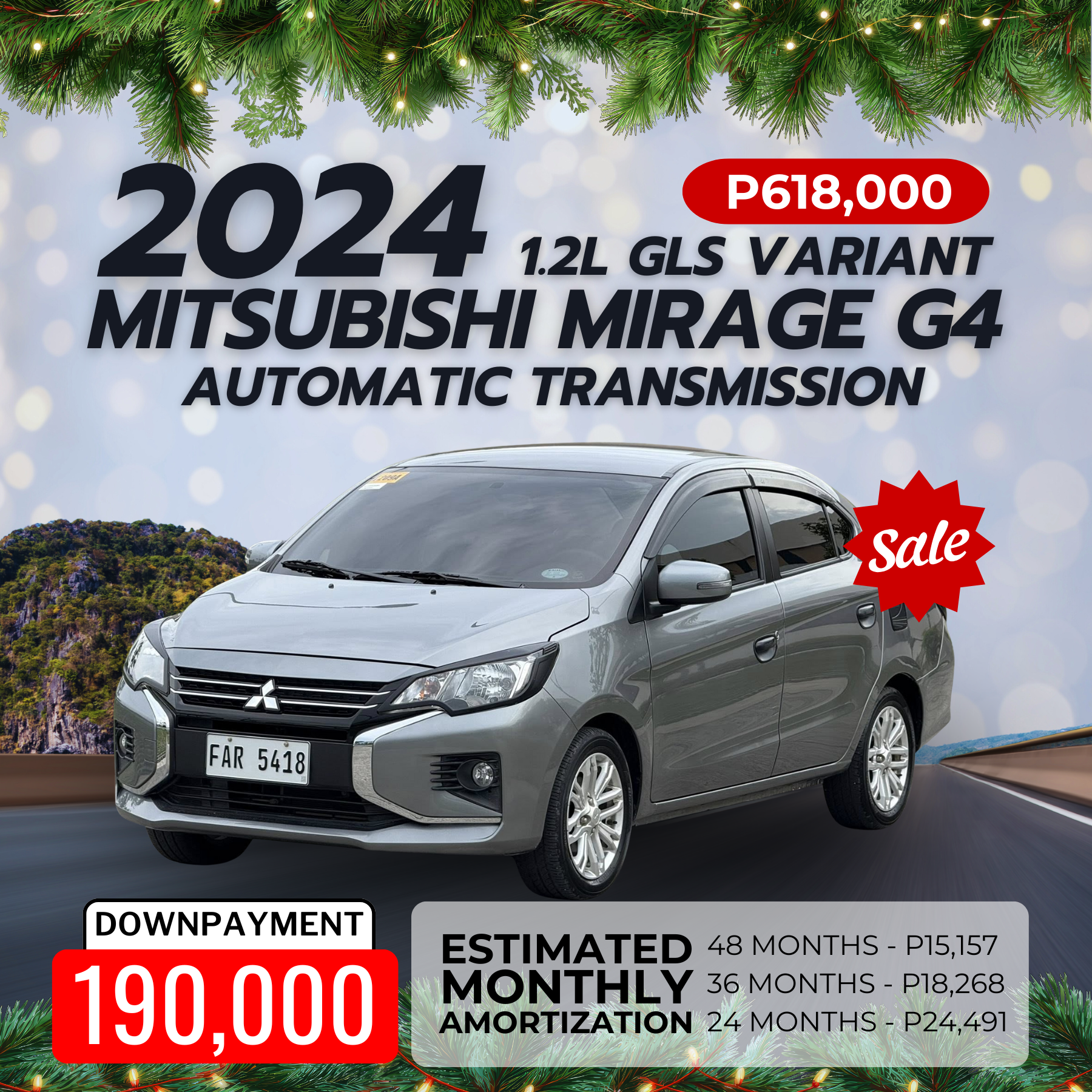 2024 Mitsubishi Mirage G4 GLS CVT