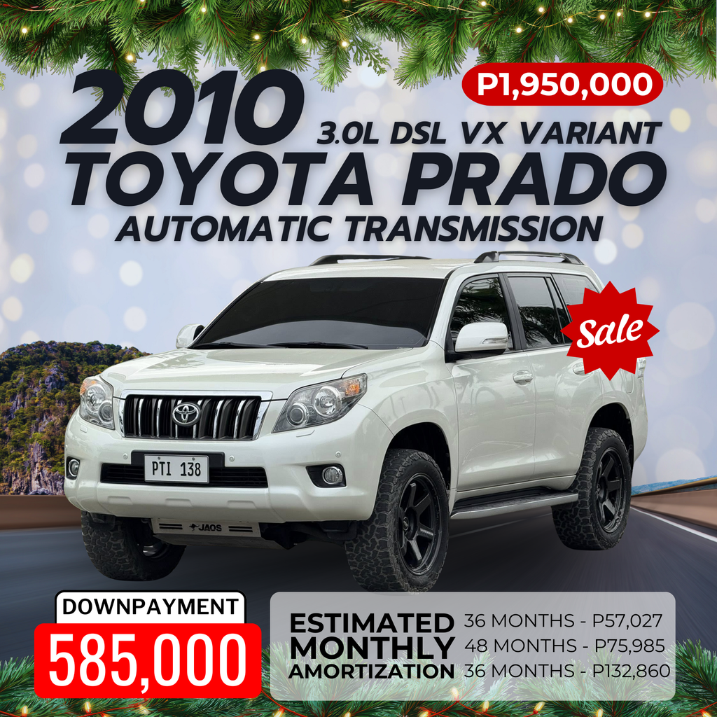 2010 Toyota Landcruiser Prado VX AT