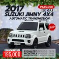 2017 Suzuki Jimny GLX AT