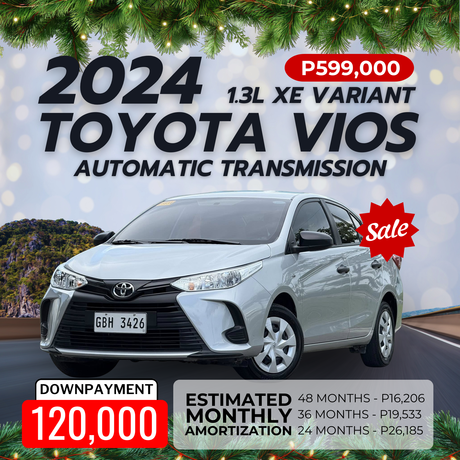 2024 Toyota Vios XE CVT